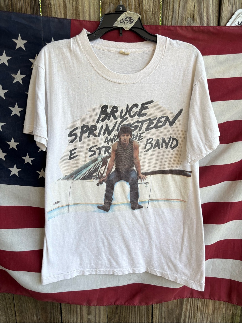 Vintage 1984 Bruce Springsteen Born in the USA Tour T-Shirt Size L